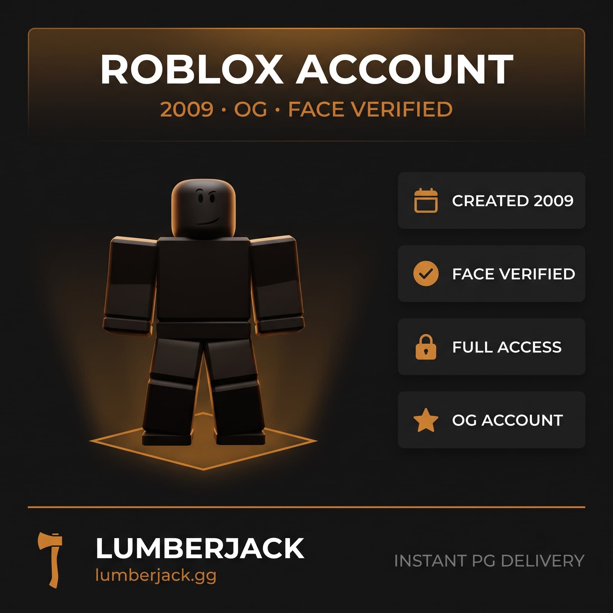 2009 Og Roblox Account