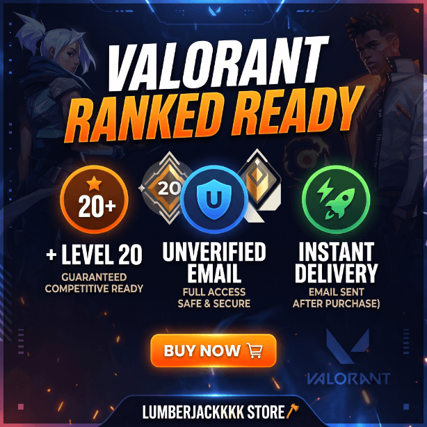 Valorant Ranked Ready +Level 20